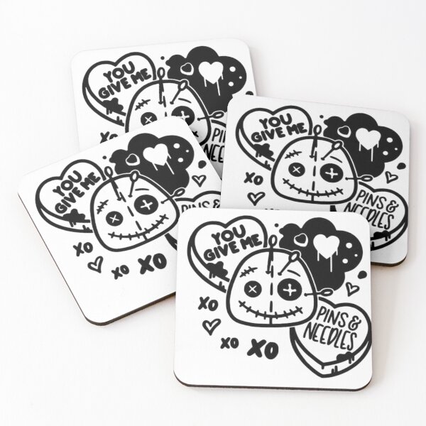 Item preview, You Give Me Pins & Needles VooDoo Doll designed and sold by FortuneCookieTs.