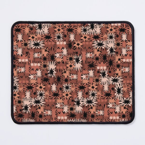 Item preview, Geometric, Pattern, Shapes, Lines, Modern,  Abstract, Art, Efflorescent- Terracotta on Black designed and sold by LucidLounger.
