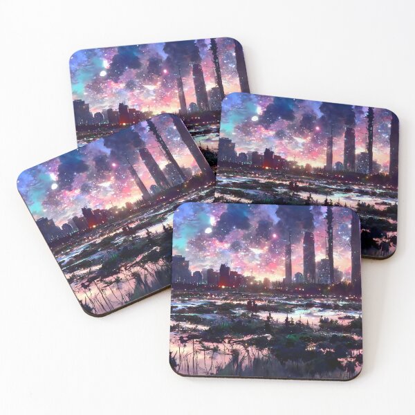 Item preview, Colorful post apocalypse designed and sold by room105.
