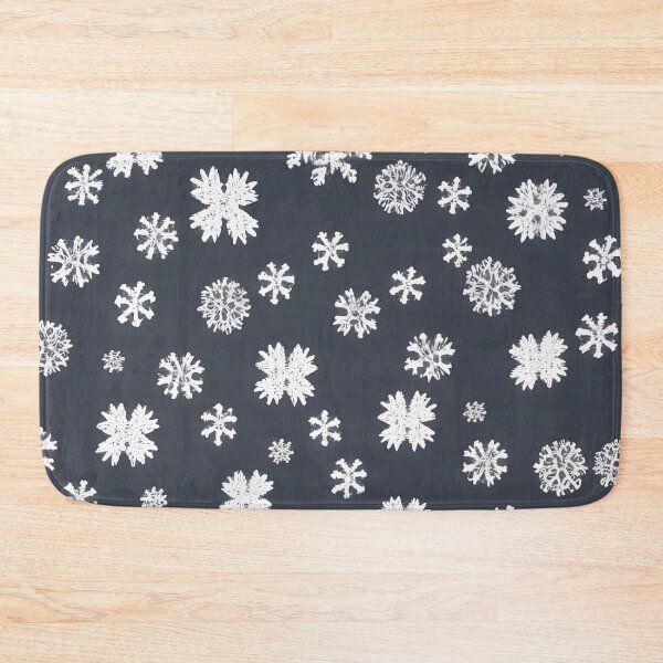 Item preview, Snowflake pattern on the navy background designed and sold by brandway.