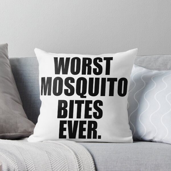 Item preview, WORST MOSQUITO BITES EVER designed and sold by PuddleMart.