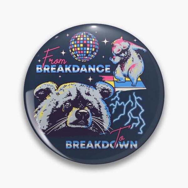 Item preview, Raccoon MEME | From Breakdance to Breakdown designed and sold by Any Color Designs.