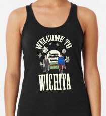Camiseta de tirantes para mujer Bienvenido a Wichita
