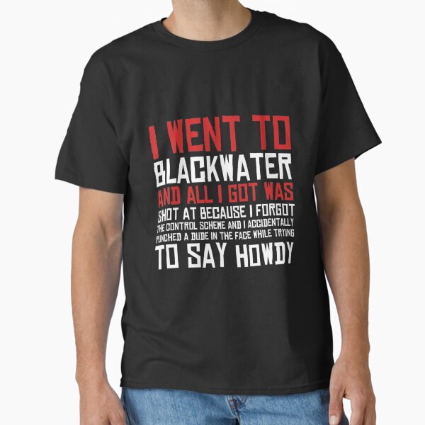 Vista previa del artículo con la obra «Fui a Blackwater», diseñado y vendido por tobilesusilau.