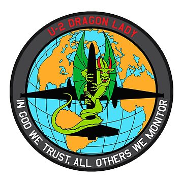 Imagen de la obra USAF - U-2 Dragon Lady - En Dios confiamos, a todos los demás los vigilamos - Estilo limpio de pzd501