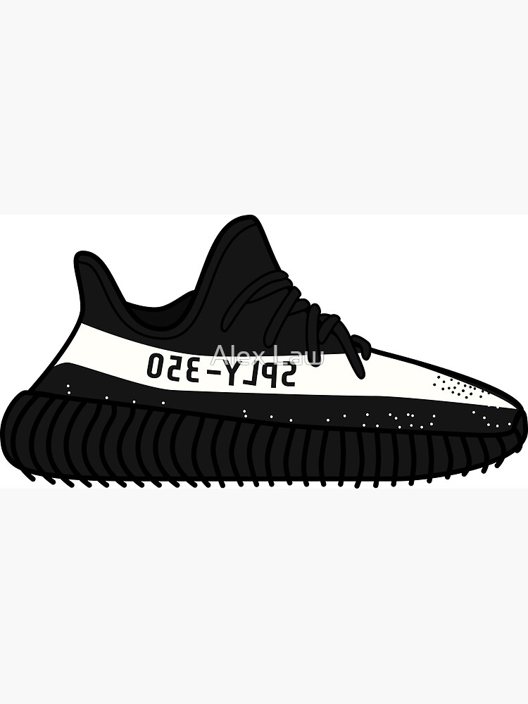 Yeezy Boost 350 V2 Oreo Poster for Sale by Alex Law Redbubble