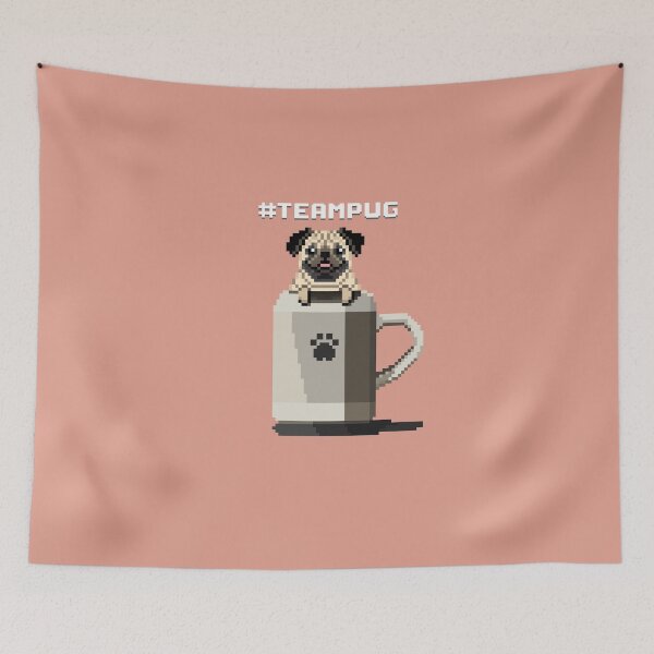 Item preview, #TeamPug (Tumbleweed) designed and sold by PixelByFatbeard.