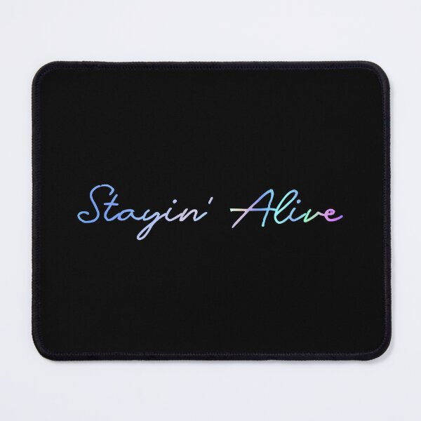 Item preview, Stayin Alive (rainbow) designed and sold by didijuca.