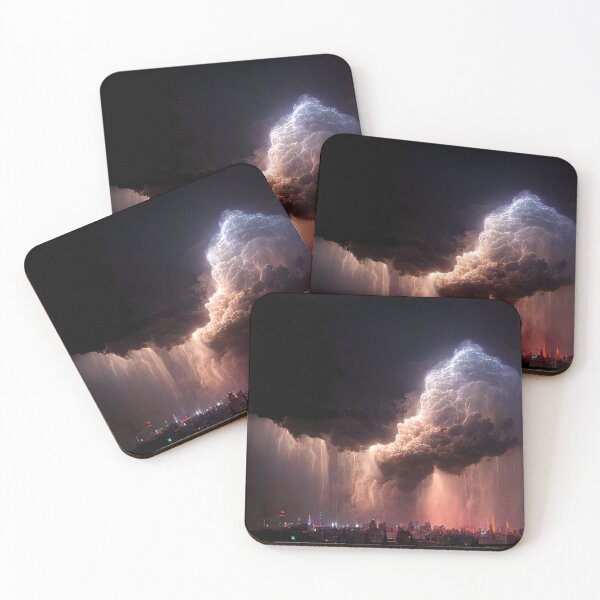 Item preview, Heavy Storm over a Large City #2 designed and sold by Galviato.