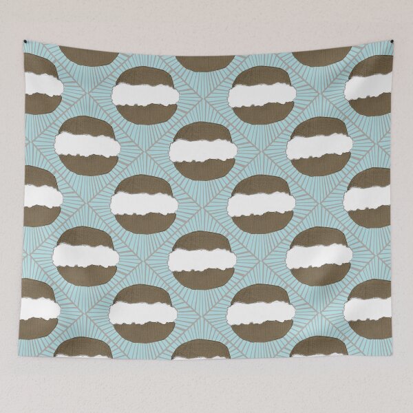 Item preview, Whoopie! Whoopie Pies en Aqua designed and sold by Christine Philbrick.