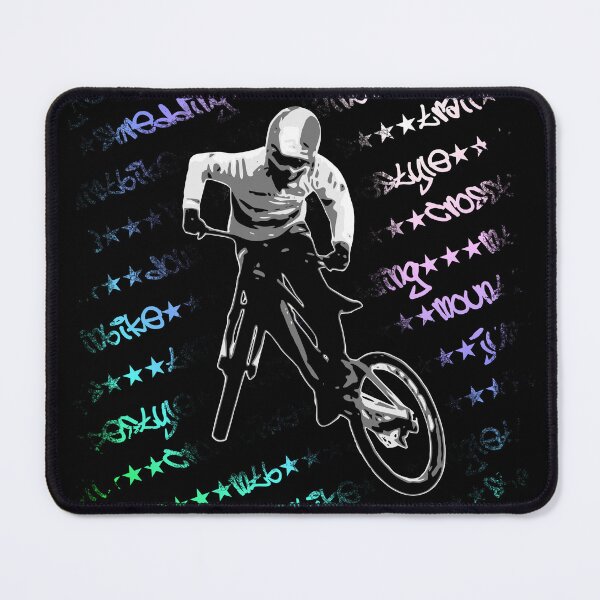 Item preview, Mountain bike cool downhill jump graffiti colorful designed and sold by Denis Rösler.