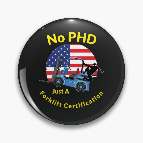 Item preview, Forklift Ninja, No PHD, Just a Forklift Certification BY designed and sold by TeamsterLife.