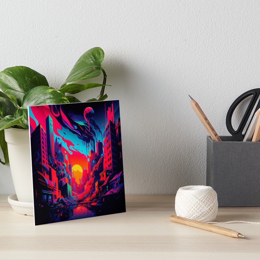 Vista previa del artículo con la obra «Lámina rígida», diseñado y vendido por CodeAndColors.