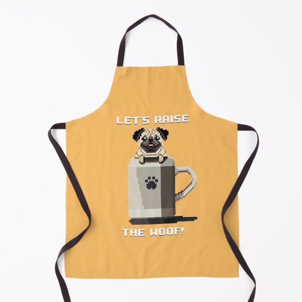 Artikelvorschau, Let's Raise the Woof! (Honey) entworfen und verkauft von PixelByFatbeard.