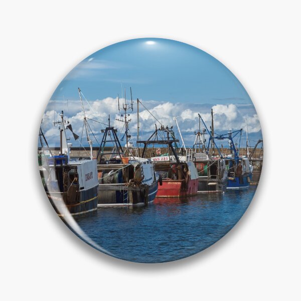 Item preview, Fishing Boats at Burghead Harbour designed and sold by Tom McPherson Photography.
