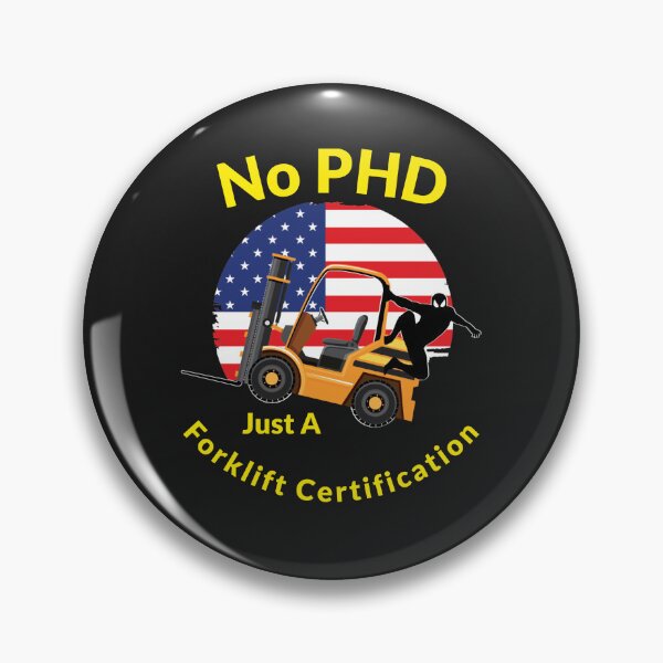 Item preview, Forklift Ninja, No PHD, Just a Forklift Certification GY designed and sold by TeamsterLife.