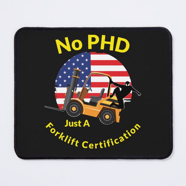 Item preview, Forklift Ninja, No PHD, Just a Forklift Certification GY designed and sold by TeamsterLife.