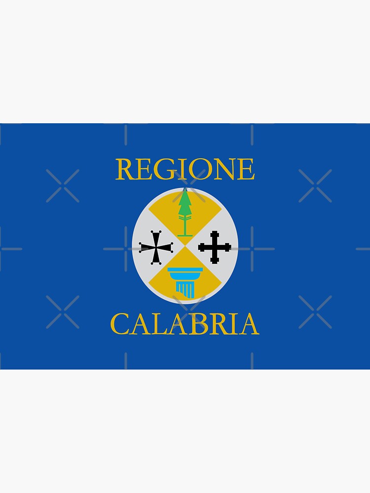 "Flag of Calabria, Italy" Sticker for Sale by mo91 | Redbubble