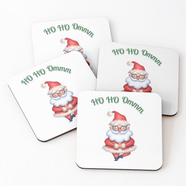Item preview, HO HO Omm | Santa Yoga | Christmas Yoga - Gift for yoga lovers designed and sold by geannine.