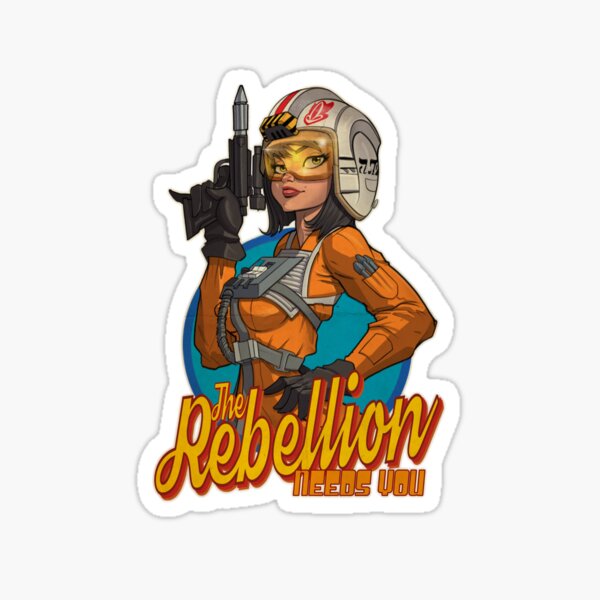 Rebel Scum, The Rebellion Needs You.  Sticker