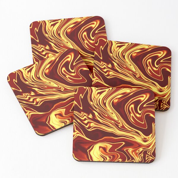 Item preview, Holographic Marble, Liquid Metallic Red and Orange  designed and sold by ACC .