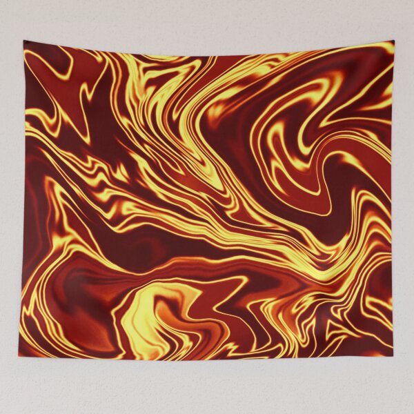 Item preview, Holographic Marble, Liquid Metallic Red and Orange  designed and sold by ACC .