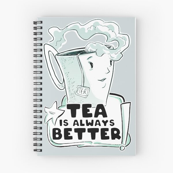Item preview, Tea is always better. Funny illustration of a cup of tea. designed and sold by IlustradoArts.