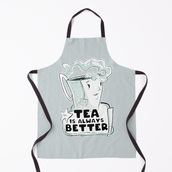 Item preview, Tea is always better. Funny illustration of a cup of tea. designed and sold by IlustradoArts.
