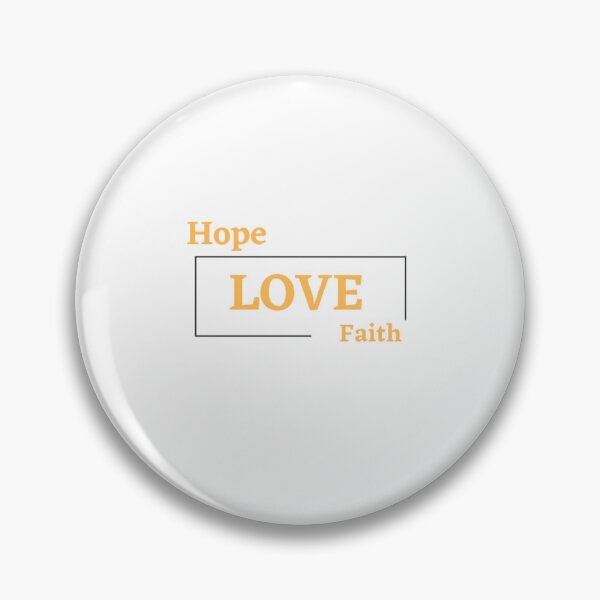 Artikelvorschau, Early Christmas shopping ideas with Hope, Love and Faith entworfen und verkauft von Chris Purdy.