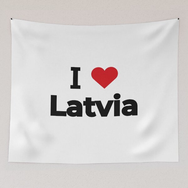 Item preview, I love Latvia designed and sold by Moyanana.