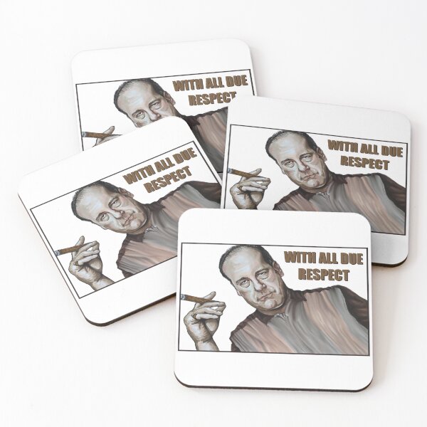 Item preview, Tony Soprano Illustration - With all due respect designed and sold by smadge.