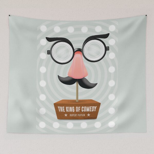 Item preview, The King of Comedy - Alternative Movie Poster designed and sold by MoviePosterBoy.