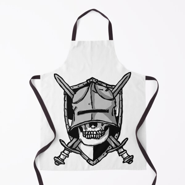 Item preview, Dark and Gritty Knight Skull - Sword and Shield Coat of Arms  designed and sold by Michael Stewart.