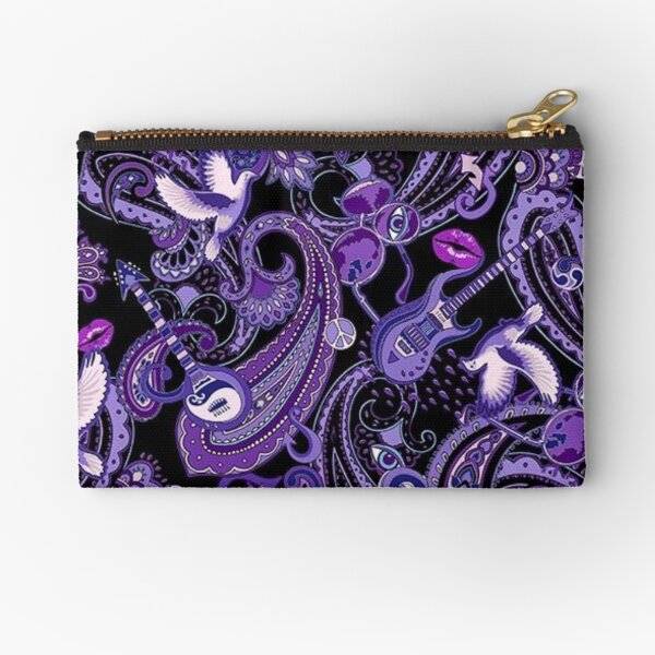 Item preview, Purple and Black Paisley Guitar Art designed and sold by GypsyGarou.
