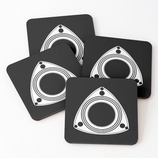 Item preview, Rotary Engine Rotor Logo (White) designed and sold by 718Raindeer.