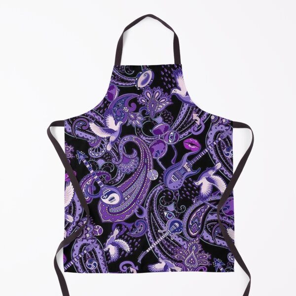 Item preview, Purple and Black Paisley Guitar Art designed and sold by GypsyGarou.