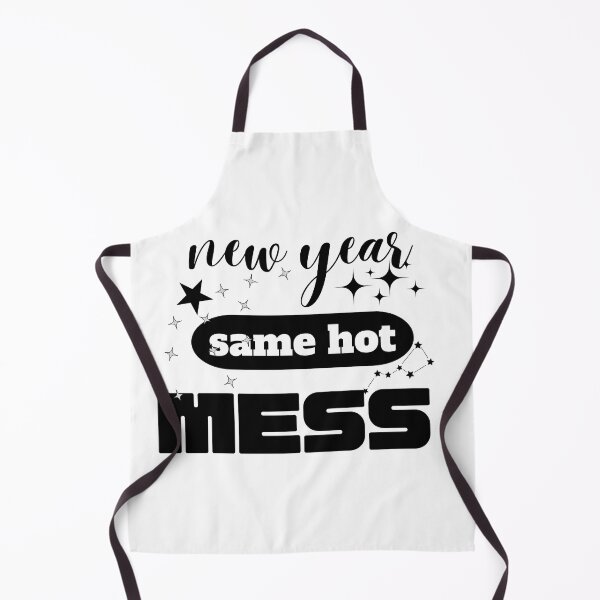 Item preview, New Year Same Hot Mess designed and sold by smartness-shop.