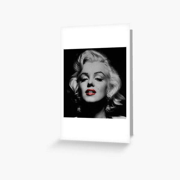 Marilyn Monroe Greeting Card