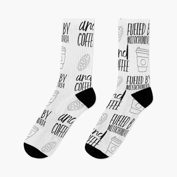 Item preview, Fueled by Mitochondria and Coffee designed and sold by Katherine Winner.