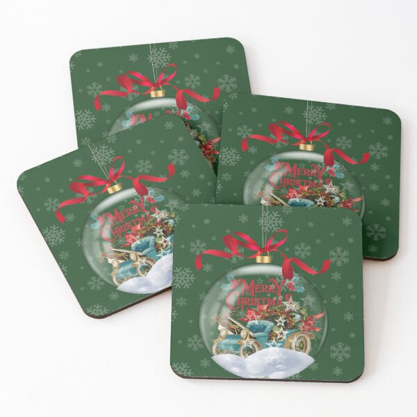 Item preview, Green Merry Christmas Ornament Design designed and sold by Dareshift.
