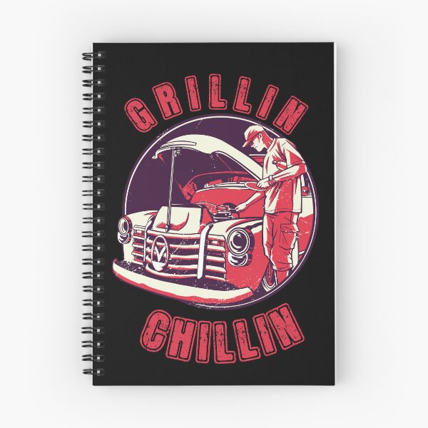 Item preview, Grillin' and Chillin' - BBQ in vintage car motor designed and sold by Georgy09.