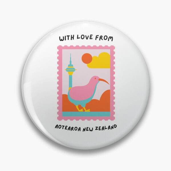 Item preview, With Love From Aotearoa New Zealand Stamp designed and sold by ymmod.