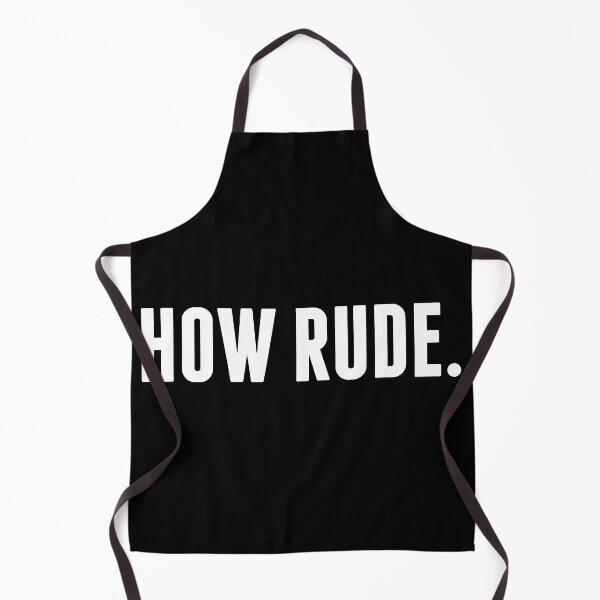Item preview, How Rude. in white designed and sold by AllieJoy224.