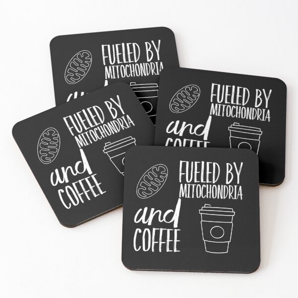 Item preview, Fueled by Mitochondria and Coffee designed and sold by Katherine Winner.