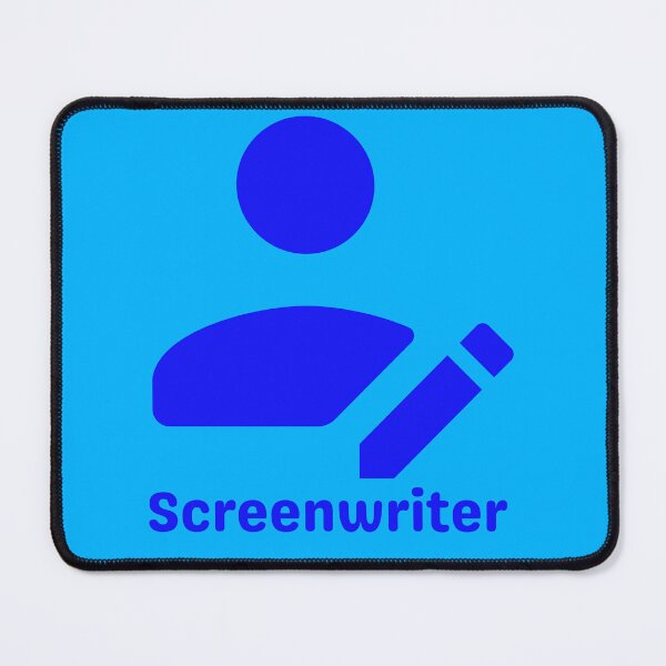 Item preview, Screenwriter (Blue) designed and sold by FilmmakersPOV.