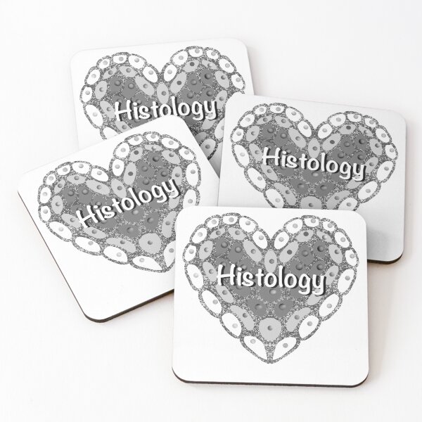 Item preview, I love histology, B&W VERSION designed and sold by Osher-BioArt.