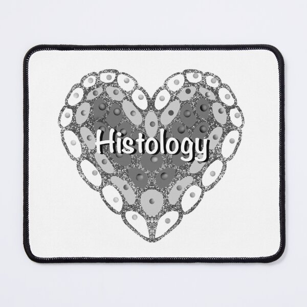 Item preview, I love histology, B&W VERSION designed and sold by Osher-BioArt.