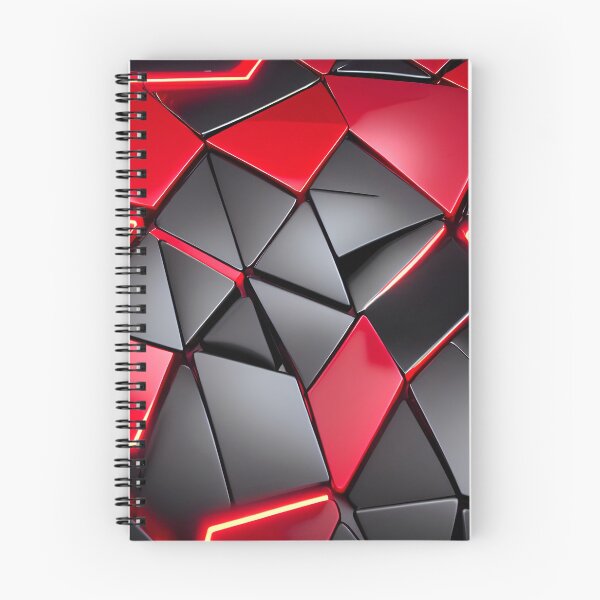 Item preview, Red and Black Modern Abstract Surface Decor 01 designed and sold by jumpercat.