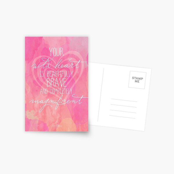 Item preview, Your Magnificent Wild Heart designed and sold by CarlyMarie.