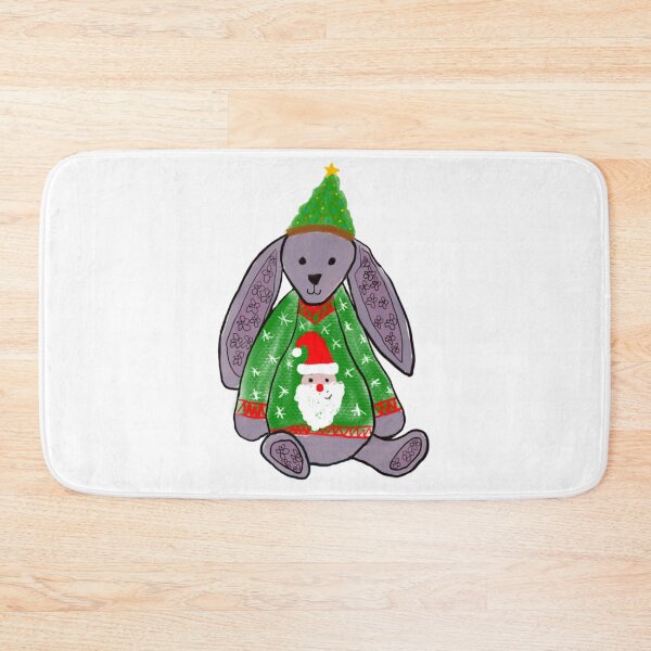 Item preview, Toy Bunny in a Christmas Jumper  designed and sold by Inky-elinky.
